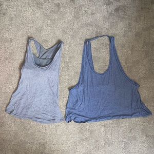 2 Lululemon tanks Size 8